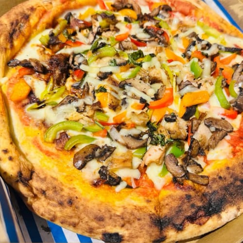 Customer photo review of Sourdough Pizza Bases