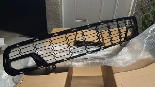 Customer photo review of Corvette C7 Front Bumper Grill