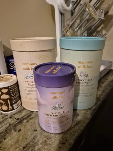 Customer photo review of Lactation Hot Chocolate - Coconut Chocolate