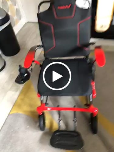 Customer video review of MobilityPlus+ Nova Ultra-Light Carbon Folding Electric Wheelchair