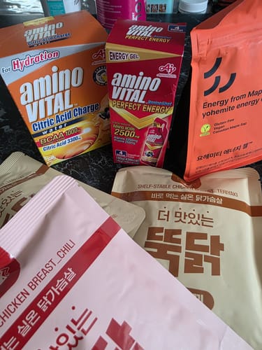 Customer photo review of Amino Vital BCAA 1000mg Japanese Amino Acid Drink