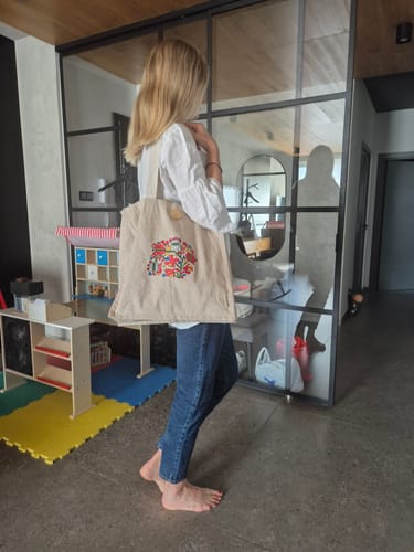 Customer photo review of Чанта с копче - Дърво на живота