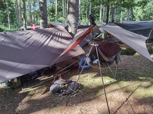 Customer photo review of Cricket 2.0 Hammock Stand (Ultralight)