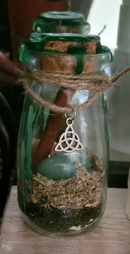 Customer photo review of Money Spell ~ Intention Kit