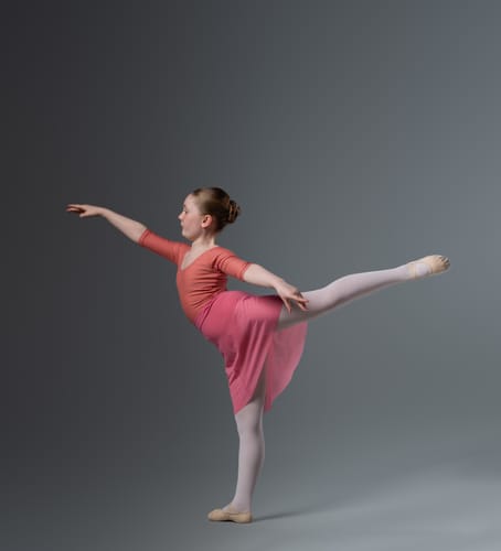 Customer photo review of Girls Ballet Tights - Convertible