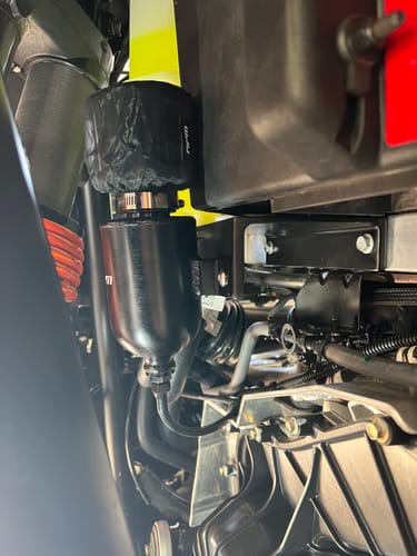 Customer photo review of RPM Polaris RZR Turbo, XPT, Turbo R, S, & PRO XP Oil Catch Can