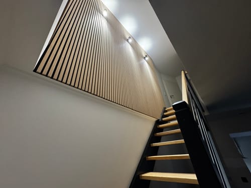 Customer photo review of Akustikpaneele Endleiste Natürliche Eiche - 300 cm - Abschlussleiste