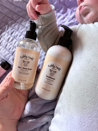 Customer photo review of The Tubby Hair Bundle