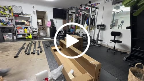 Customer video review of RitFit BLP01 45 Degree 3-In-1 Leg Press Hack Squat and Calf Raise Machine