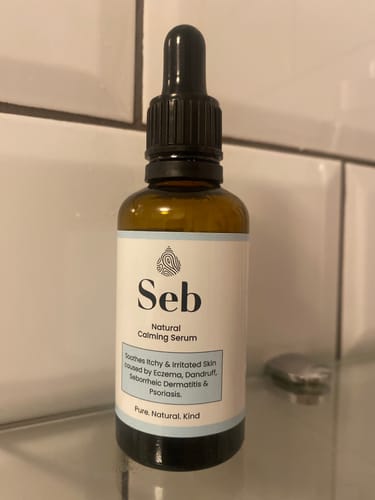 Customer photo review of Seb Natural Calming Serum
