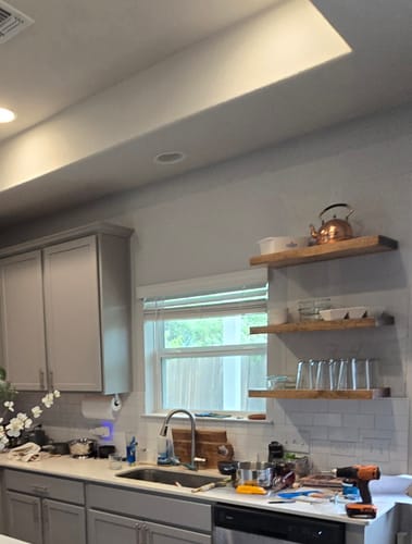 Stephen F. review of Rustic Floating Shelves image 1 out of 1