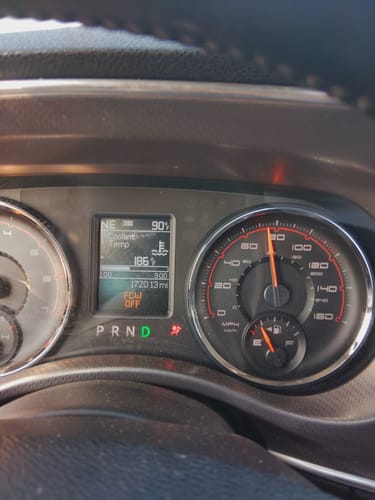 Customer photo review of Speedlogix 180˚ Thermostat 2005-2023 Challenger/Charger V8