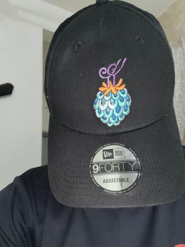A. A. review of 9FORTY New Era x One Piece Gear 5 The Fish Fruit Black Adjustable image 1 out of 1