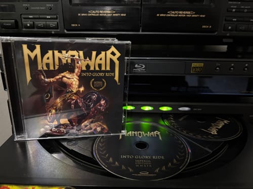 Customer photo review of Manowar CD Into Glory Ride Imperial Edition MMXIX (remixed/remastered)