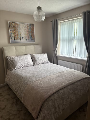 Customer photo review of Kiss Under The Golden Rain Canvas Print