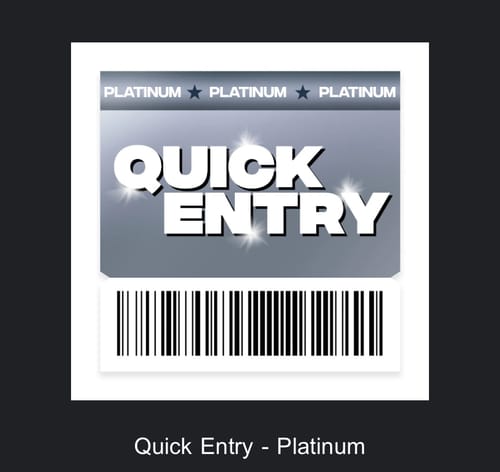 Customer photo review of Quick Entry - Platinum