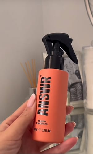 Customer photo review of At-home Keratin Treatment