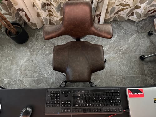 Customer photo review of Capisco Saddle