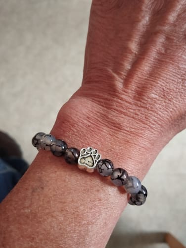Customer photo review of Pfotenarmband - Mischling