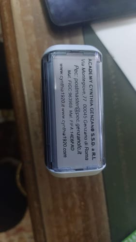 Customer photo review of Timbro Trodat Printy 4913 (58x22mm)