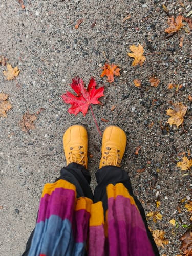 Customer photo review of Vaistoa Reitti -paljasjalkavarsikengät