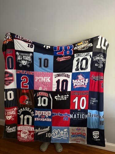 Rachel H. review of Premium T Shirt Quilt image 1 out of 1