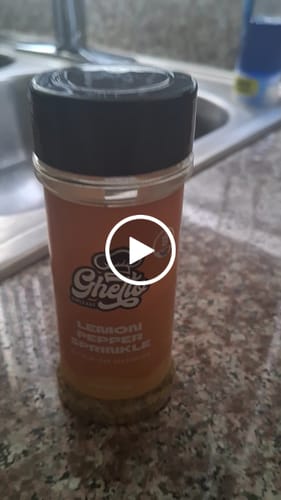 Customer video review of Lemon Pepper Sprinkle