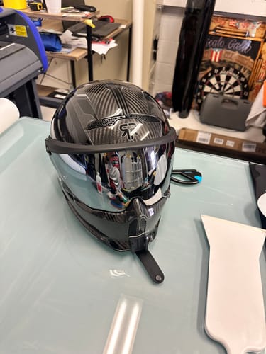 Customer photo review of Ruroc Atlas 1.0 / 2.0 / 3.0 / 4.0 Berserker Camera Mount