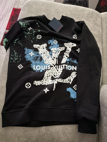 undefined review of Felpa girocollo con stampa LV image 1 out of 1