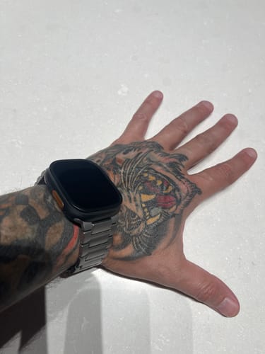 Customer photo review of Titanium Bracelet Pro