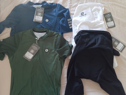 Customer photo review of LIFTTINT 2.X BIB SHORTS - WHITE