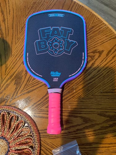 Customer photo review of The Fat Boy 16mm Pickleball Paddle
