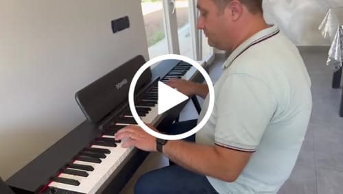 Customer video review of Donner OURA™ S100 Pianoforte digitalein stile casalingo
