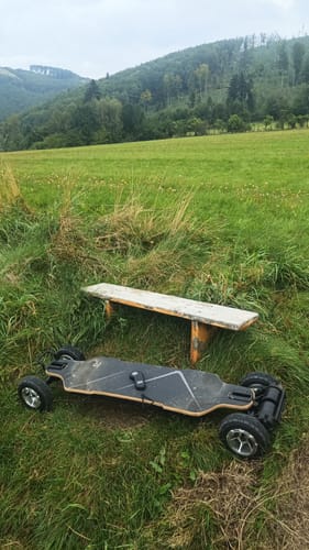 Customer photo review of Tynee® Explorer Pro Belt Motor All Terrain Off Road Electric Skateboard