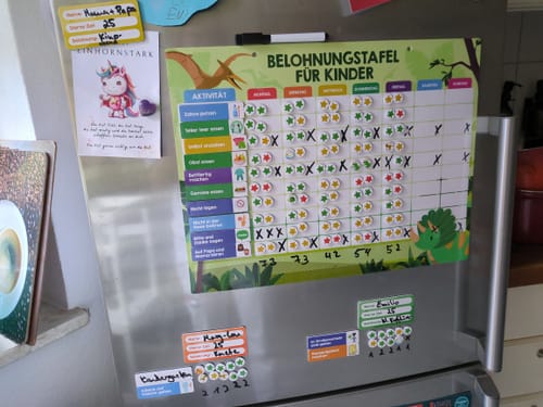 Jaqueline K. review of Edubini Magnetische Belohnungstafel image 1 out of 1