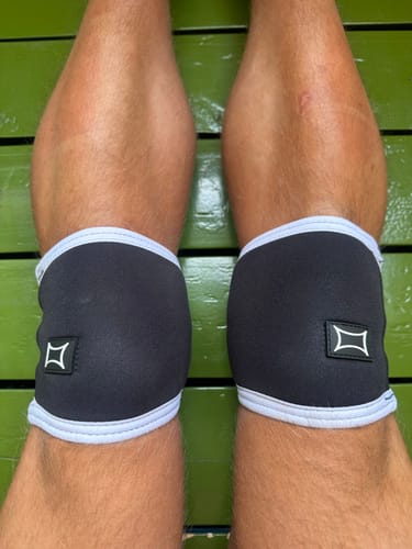 Customer photo review of Raw Knee Sleeves