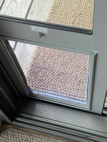 Customer photo review of Replacement Pet flap V3.0