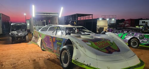 Customer photo review of Racing Pit Light Kit - 20,000 Lumens