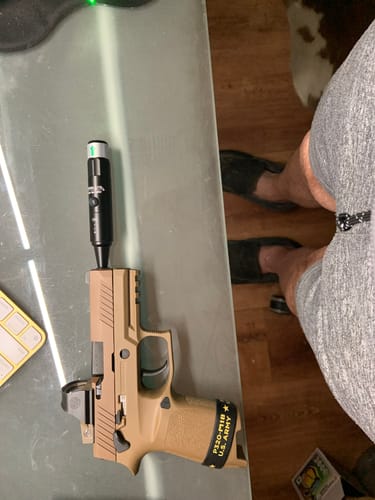 Customer photo review of Site Right™ 2.0 - Boresighter