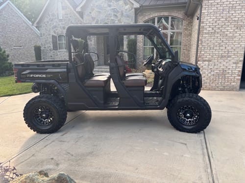 Customer photo review of CFMoto UForce U10 PRO — 2.5in Lift Kit