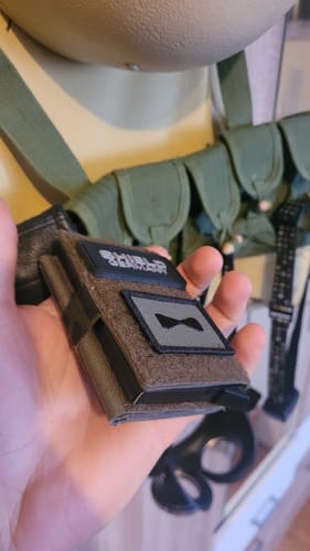 Customer photo review of Tactical Wallet MK2 - 5-Farben Flecktarn