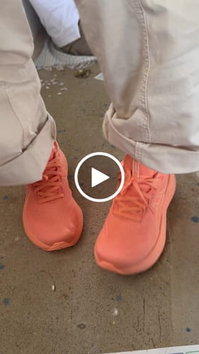 Customer video review of Asics Gel Nimbus 27 Lite Show Mujer Orange