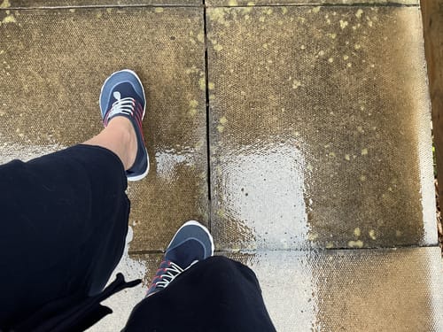 Customer photo review of Sport Contact 2.0® Barefoot Shoes