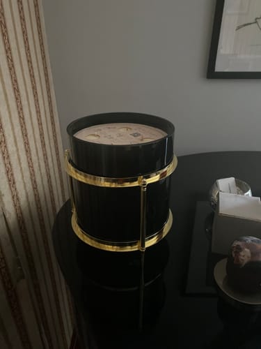 Customer photo review of Warm Pumpkin Spice | Baby Big Ass Candle (150 oz, 300-500 hours)