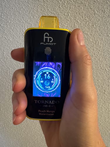 Sandra K. review of Fumot Tornado Vape 25000 - Peach Mango Watermelon image 1 out of 1