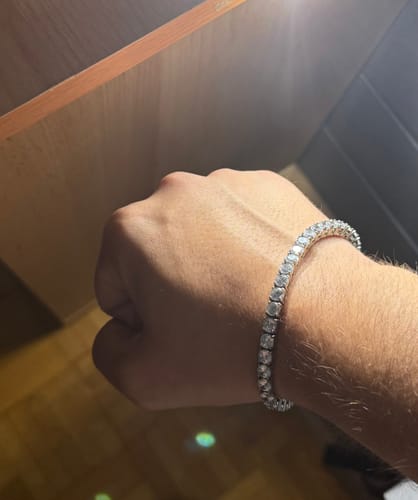 Customer photo review of TENNISBOY BRACELET. - 5MM