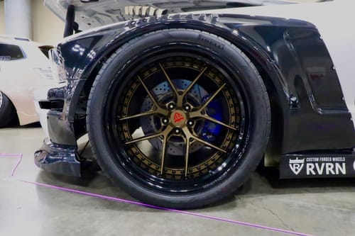 Customer photo review of CUSTOM 2-PIECE FORGED CONCAVE WHEELS: RV-DR08D STEP LIP