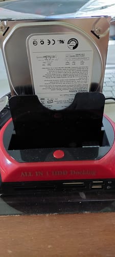 Customer photo review of Hårddisk dockningsstation(Utan CD)