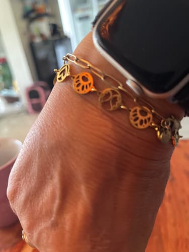 Customer photo review of Pfotenglück Armband