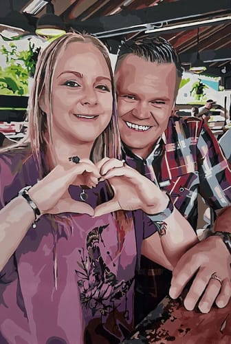 Customer photo review of Paint with Number® Custom Kit